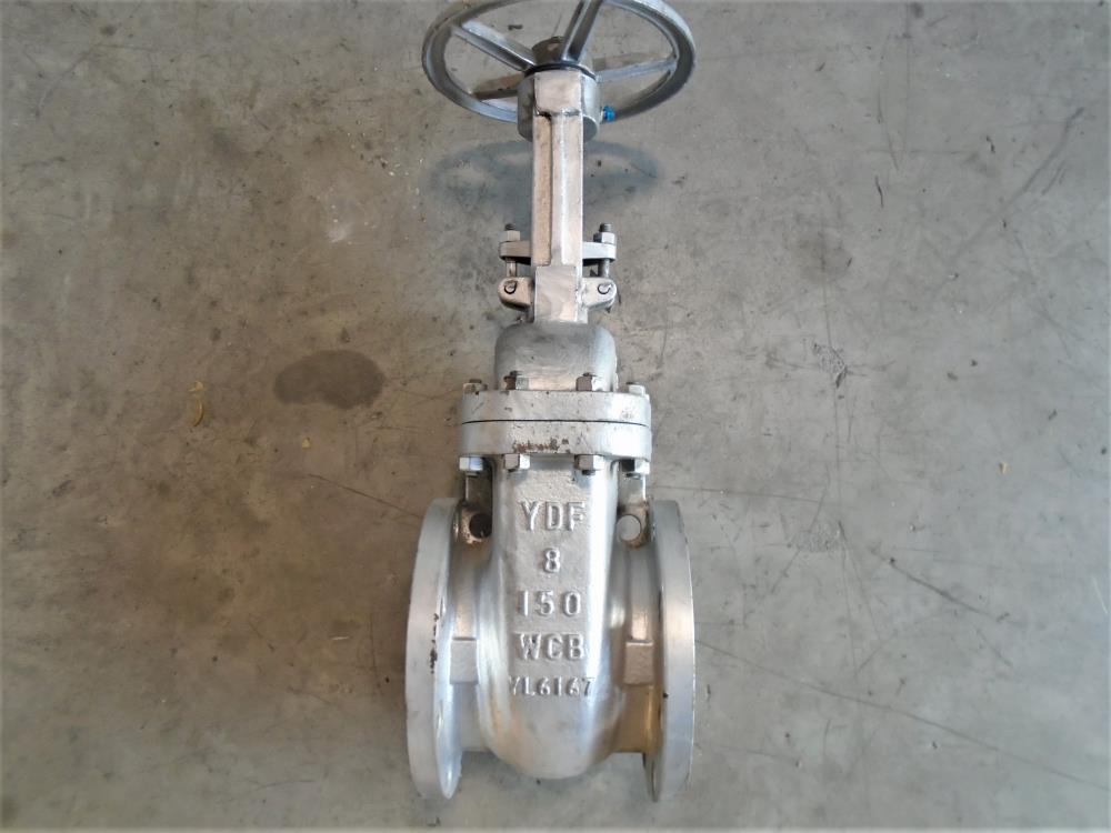 YDF 8" 150# WCB Gate Valve GA1R-WCB-5-NC